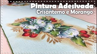 CAMINHO DE MESA CRISÂNTEMO E MORANGO com Iran Silva - Programa Arte Brasil - 09/10/2017