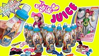 JoJo Siwa SURPRISE EGGS In JoJo Juice!  NEW JoJo Siwa Drink & Play W/ JoJo Bows Toy | JoJo Videos