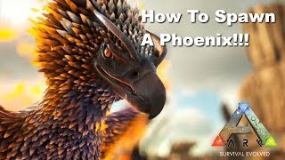 ARK: How To Spawn And Tame A Phoenix