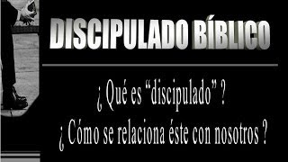 Discipulado Bíblico -P1-