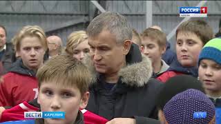 Открытие крупного спортивного объекта состоялось в Кеми