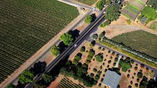 DJI Mavic pro 2 video test, 4k 30 fps - Napa Valley