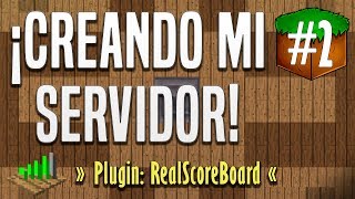 ¡CREANDO MI SERVIDOR! | SCOREBOARD PROFESIONAL | #2 | SERIE DE PLUGINS | FREE | DESCARGA