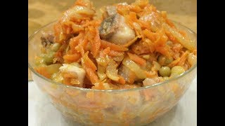 Попробуйте, и Вы Обалдеете Как это Вкусно.Салат - Закуска из Селедки.Литовский салат.Herring Snack