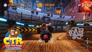 Let's Play Crash Team Racing Nitro-Fueled | Adventure Mode: Part 38 - Tiny Arena [Token & Relic]