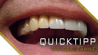 Photoshop Quicktipp #5 - weiße Zähne [GER]