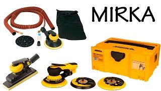 Mirka DEROS 5650CV Mirka PROS 680CV Mirka OS 383CV Mirka AOS 130NV Mirka ROS2 850CV выставка mitex