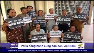 PHÓNG SỰ CỘNG ĐỒNG: Paris hưởng ứng ngày "Quốc Tế Đồng Hành Cùng Dân Oan"