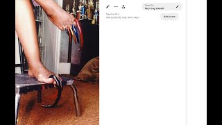 Very long toenails
