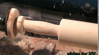 Поделки на самодельном токарном станке.Толкушка.