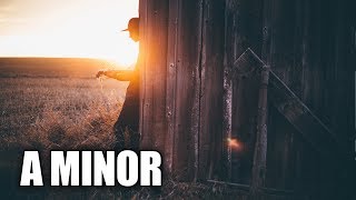 Soft Acoustic Guitar Backing Track In A Minor | Summer Days