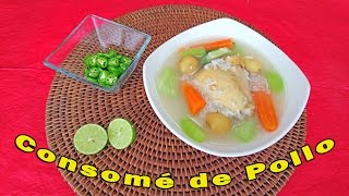 ? CONSOME DE POLLO, RECETA FÁCIL