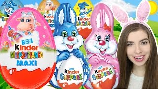 JAJKA NIESPODZIANKI KINDER MAXI WIELKANOC