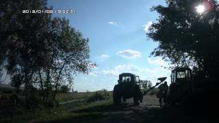 дтп в деревке или приключение мордовского трактора