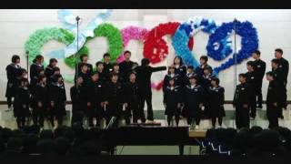 花巻市立花巻中学校ポプラ祭合唱３年５組【jupiter】