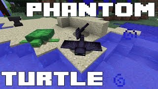 MINECRAFT UPDATE AQUATIC - NEW MOBS TURTLE & PHANTOM