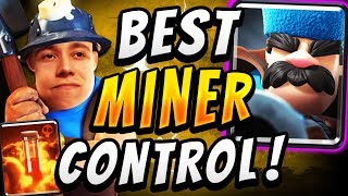 ULTIMATE MINER CONTROL! 2.6 Miner Poison Deck — Clash Royale