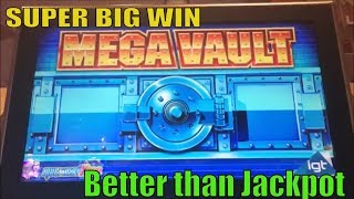 ★SUPER BIG WIN☆Better than A Jackpot ! MEGA VAULT Slot machine (igt) Live play@ Barona ☆彡kurislot 栗