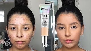 FULL COVERAGE FRIDAY: IT COSMETICS CC+ CREAM WITH SPF 50 | ZOEY HENAO