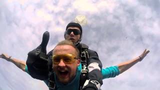 Mantas Katleris ir Aistė I Tandem šuolis 2015-09-12 | Skydive Klaipėda