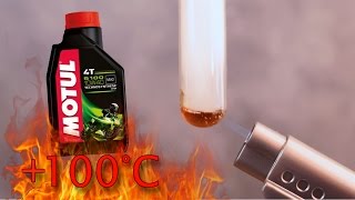 Motul 5100 4t 10W40 Jak czysty jest olej silnikowy? Test powyżej 100°C