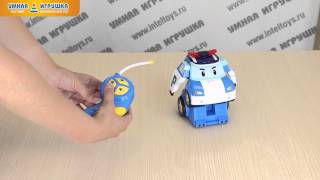 Робот-трансформер «Робокар Поли» на радиоуправлении (Robocar Poli), 15 см