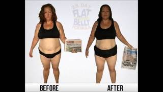 28 Day Flat Belly Challenge - Before / After Compilation