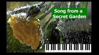 Song from a Secret Garden - красивая музыка на пианино