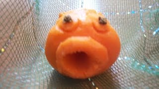 แกะสลักผลไม้ Vegetable Carving   карвинг из моркови рыбка carving vegetables