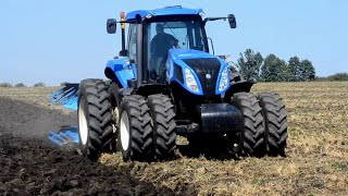 Оранка в посуху! Плуг Lemken проти Gaspardo / Трактор John Deere проти New Holland
