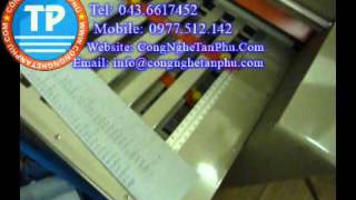 Máy gấp giấy tự động , máy gấp đơn thuốc, máy gấp hướng dẫn sử dụng