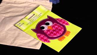 How to Decorate a Bag With Iron-On Appliques : Craft Techniques: T-Shirts & More