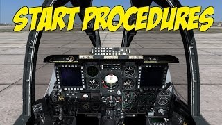DCS World - A-10C Start Procedures