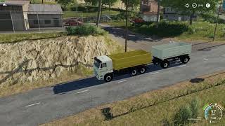 Мод грузовик Камаз 45143-6012 v 1.0 Farming Simulator 2019