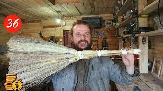 СДЕЛАЛ СЕБЕ ВЕНИК/ ДОПОЛНИТЕЛЬНЫЙ ИСТОЧНИК ДОХОДА В ДЕРЕВНЕ, КАК ЗАРАБОТАТЬ В ДЕРЕВНЕ, ВЕНИК СВОИМИ