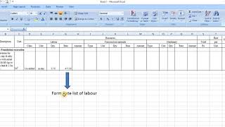 How to made rate analysis for earth work in excavation