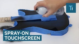 This spray makes anything a touch screen