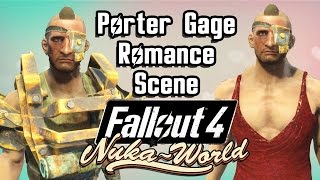 Porter Gage Romance Dialogue - Fallout 4 Nuka-World Companion Romance
