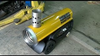 Master BV 77 E - дизельная тепловая пушка непрямого нагрева