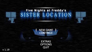 Sister Location | Title Screen | Version 1