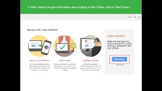 google account security setting