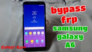 Samsung galaxy A6 bypass google account lock