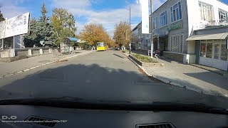 Берислав улица 1 Мая осень 2019 . Beryslav autumn 2019