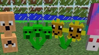 Plants vs. Zombies 2 - Minecraft Mod!
