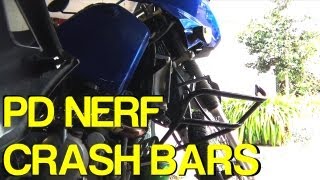 KLR Mods - PD Nerf Crash Bars & Skid Plate