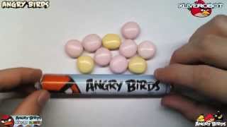 Распаковка и Обзор Еды Жевательная Конфета "ANGRY FRUITS", 38 г. [ANGRY BIRDS]