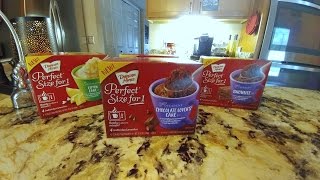 Duncan Hines Perfect Size for 1 Cakes Review