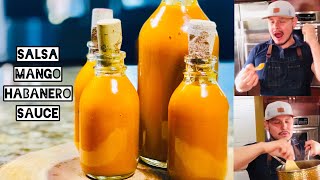 SALSA MANGO HABANERO LA MEJOR QUE VERÁS PARA ALITAS TACOS MARISCOS Y MÁS ?EN VIVO