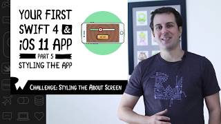 Styling the About Screen Challenge - Beginning Programming with iOS 11, Swift 4, and Xcode 9