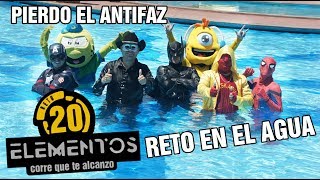 4 Elementos Parodia reto en albercas / Manito y Maskarin